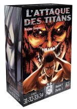 Attaque des Titans (L') - Coffret N.E. T.31 a 34 | 9782811684907