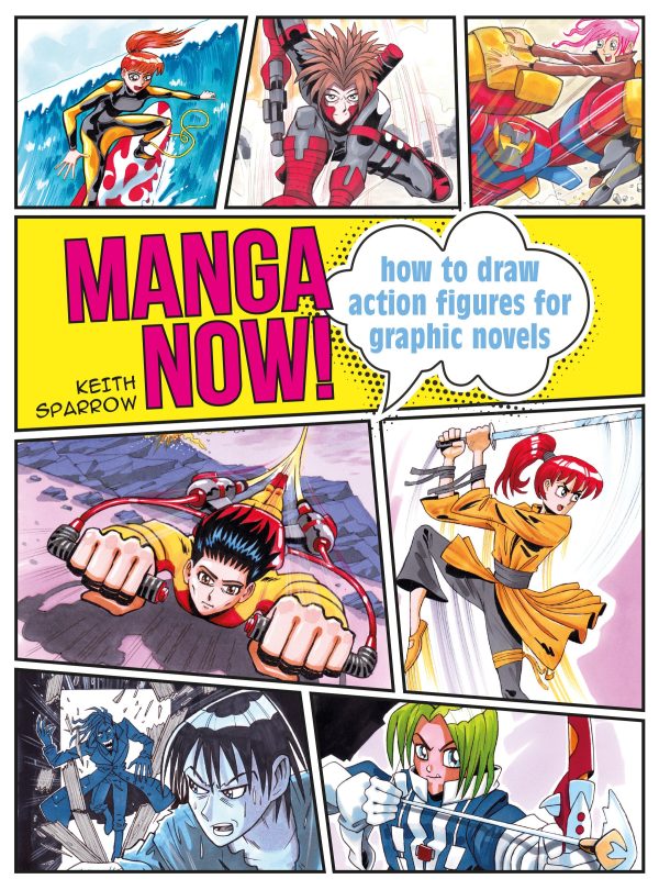 Manga now: How to draw action figures for graphic novels (EN) | 9781800920514