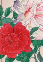 Carnet Hazan - Roses dans l'estampe japonaise 16 x 23 cm | 9782754113793