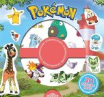 Pokemon - Paldea - 30 stickers epais repositionnables, 4 decors a completer | 9782821217447