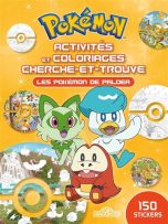 Pokemon - Mes activites, stickers et coloriages cherche-et-trouve: Pokemon de Paldea | 9782821217515