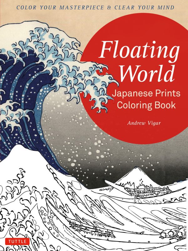 Floating world japanese prints coloring book (EN) | 9784805313947