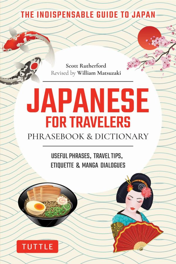 Japanese for travelers phrasebook and dictionary (EN) | 9784805318621