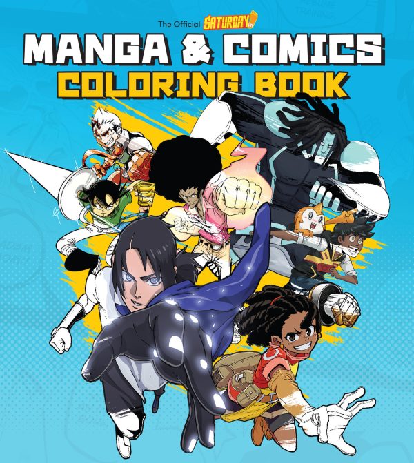 Saturday AM manga and comics coloring book (EN) | 9780760389911