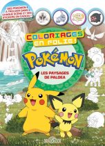 Pokemon - Coloriages en folie: Les paysages de Paldea | 9782821218116