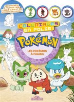 Pokemon - Coloriages en folie: Les Pokemons a Paldea | 9782821218123