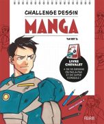 Challenge dessin sur chevalet - Manga | 9782215192930