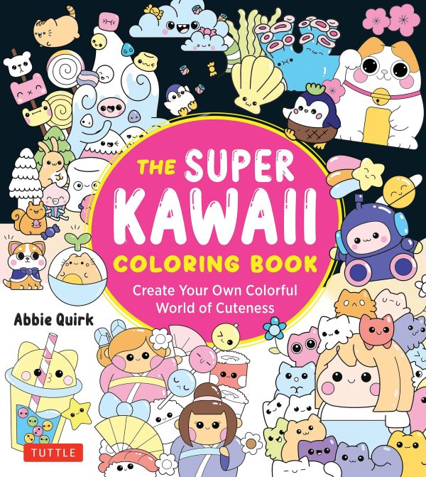 Super kawaii coloring book (EN) | 9784805318201