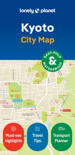 Lonely planet - Kyoto city map - Ed. 2024 (EN) | 9781787017047