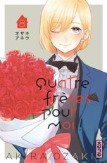 Quatre freres pour moi T.08 | 9782505126355