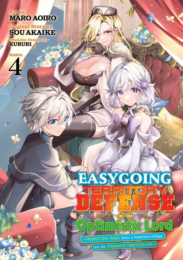 Easygoing territory defense by the optimistic lord: Production magic turns a nameless village into the strongest fortified city (EN) T.04