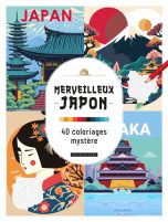Japon : 40 coloriages mystere | 9782295016270